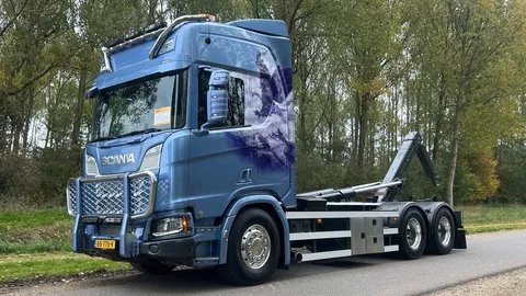 Scania R R660 V8 HIAB 30 Ton | Full air | Retarder | alcoa | bullbar