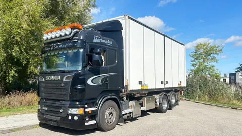 Scania R R560 V8 Full air | Retarder | BDF system | Box | side doors